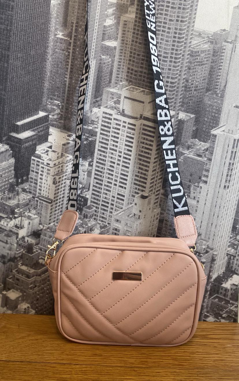 Pink quilted crossbody bag online