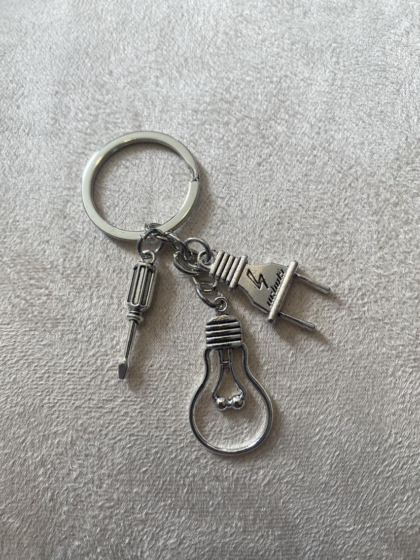 Novelty Electrician Keychain