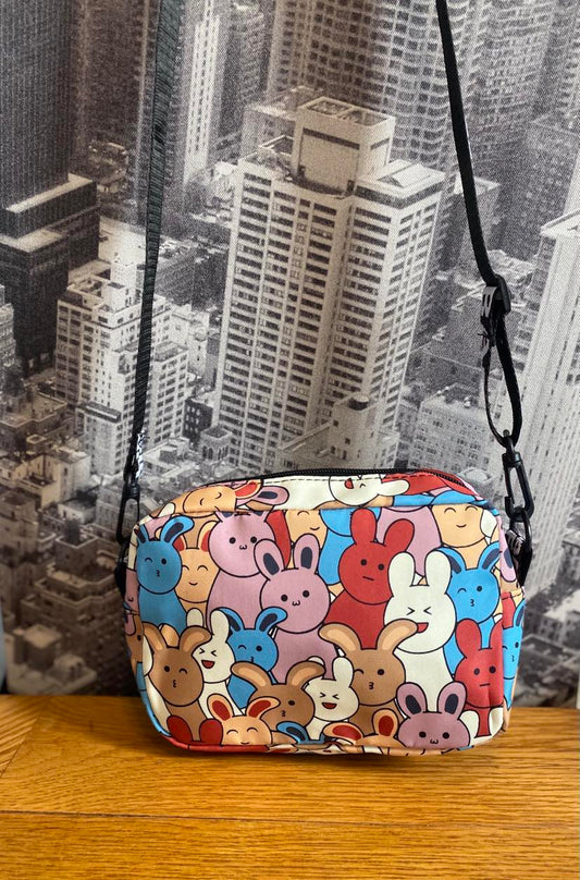 Crossbody bag with a bunny design