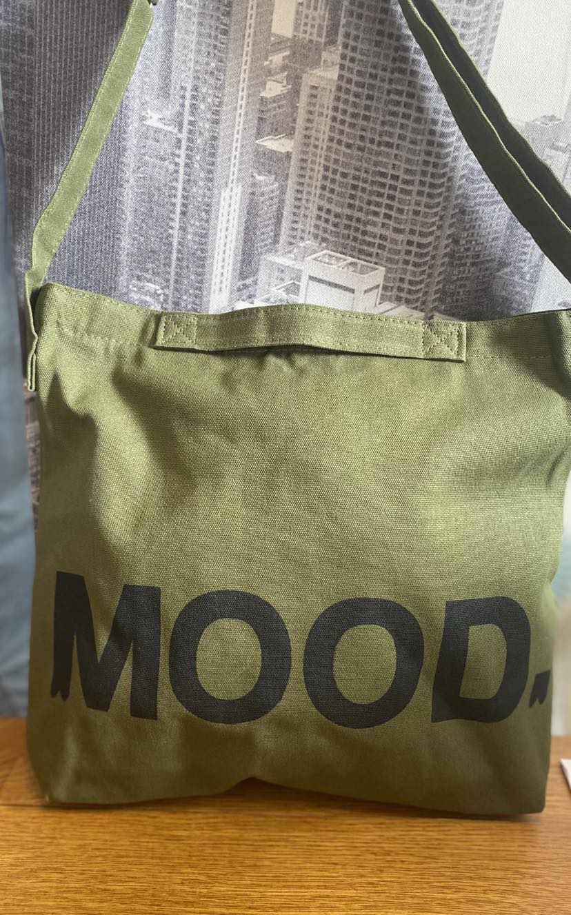 Green Canvas Crossbody MOOD bag